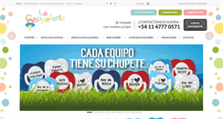 Desktop Screenshot of lachupeteria.com.ar